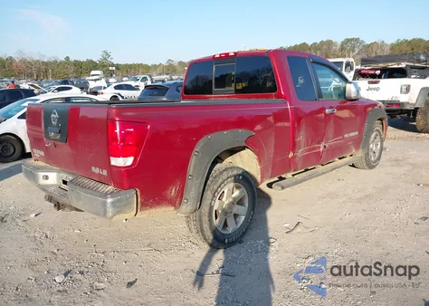 2005 Nissan Titan Le z USA, uszkodzony, nr VIN 1N6BA06B75N577162